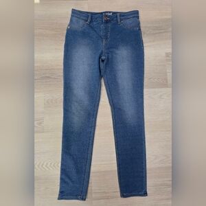 Cat & Jack Girls Super Stretch Jean Jeggings Adjustable Waist Size L
